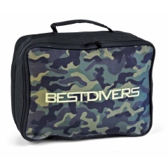 Borsa per erogatore Best Divers rettangolare verde Camo