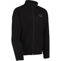 Zipped Polar Fleece Jacket Daiwa Nero