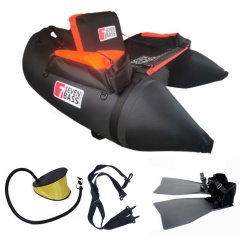 Pack Float tube Seven Bass NRV Black