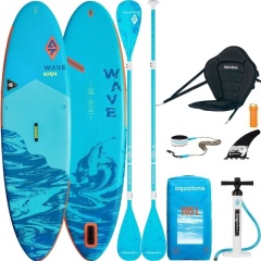 Sup Paddle Gonflable Aquatone Wave 10.0 Option kayak