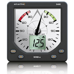 Anemo advanSea analogico WIND-a - con testa d'albero + 25 m di cavo