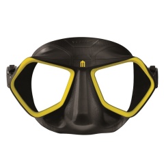Maschera pesca sub Omer Wolf - Giallo