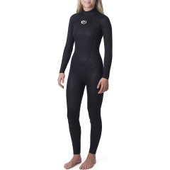 Muta donna Rip Curl Omega 3/2 con zip posteriore - Nero