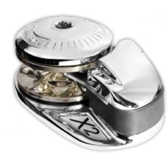 Verricello verticale Lofrans X2 Bronzo cromato - 800W - 12V - Stivale 6mm - Senza poggiatesta