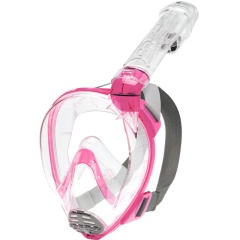 Maschera Granfacciale Cressi Swim Baron Rosa - Junior