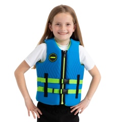 Gilet enfant ados Jobe Youth neoprene 50N Bleu
