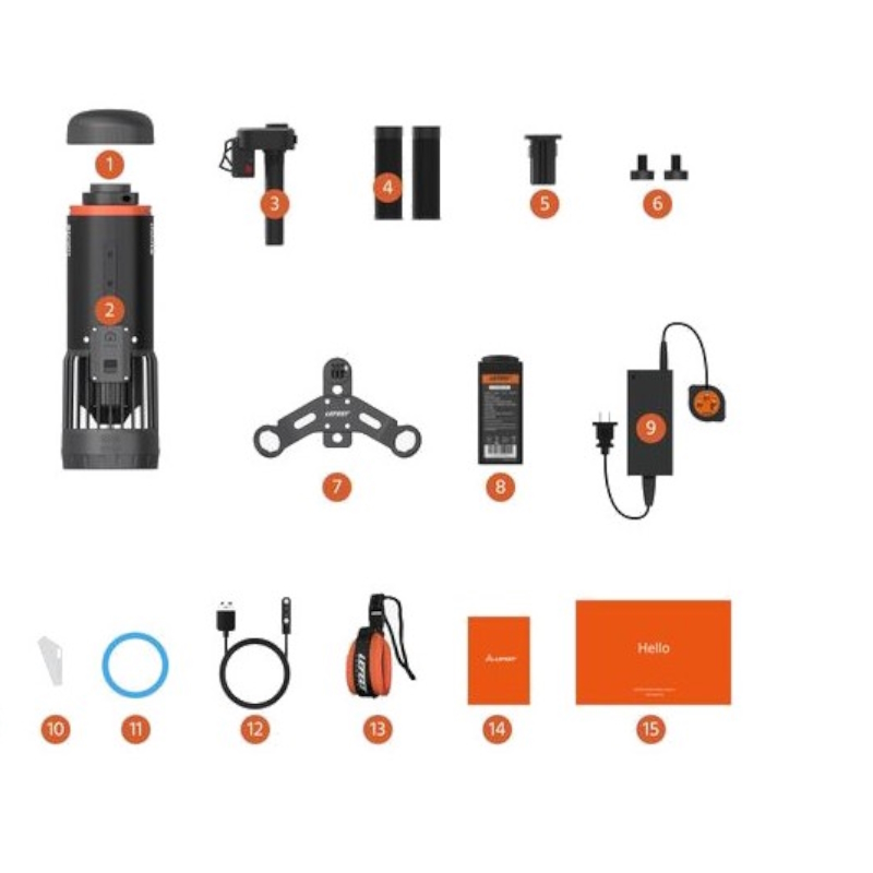 Scooter subacqueo Lefeet S1PRO 8