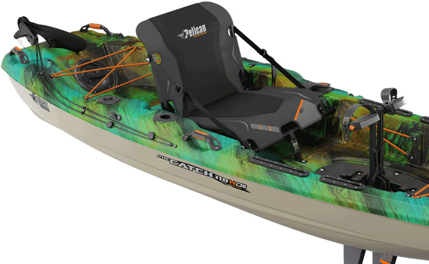 Kayak da pesca Pelican Il Catch 110 Hydrive II