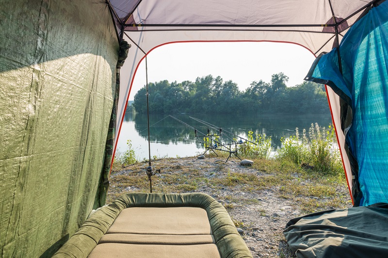 Lettino carpfishing per la pesca della carpe lettino carpfishing