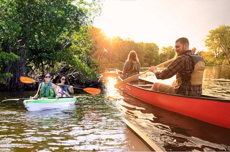 differenza tra una canoa e un kayak