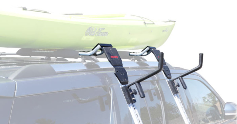 Système de levage kayak voiture Telos™ XL Universal Roof Rack Adapter Bundle