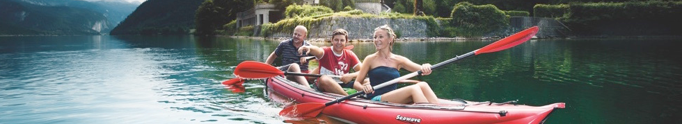 kayak per principianti in famiglia