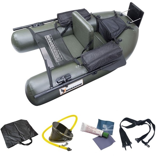 Float tube Sparrow expedition