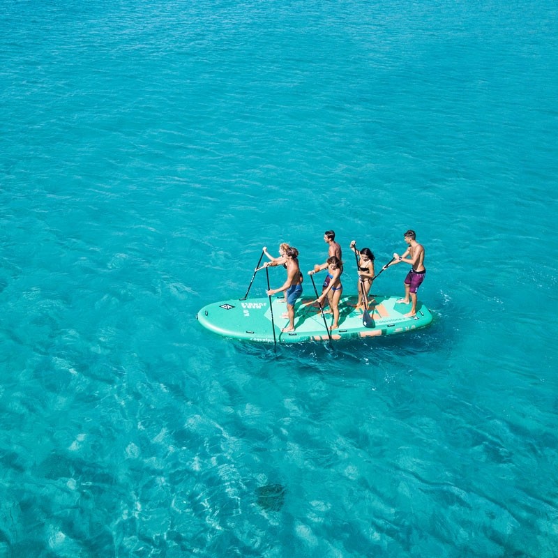 Aquatone Jungle 16.0 SUP gonfiabile per 3 persone Mega jungle