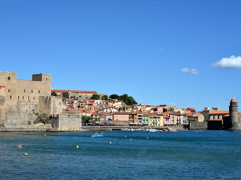 spot paddle collioure paddle a coullioure