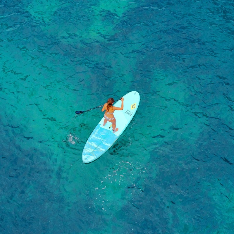 Test sup wave 10.0 Sup gonfiabile Aquatone wave 10.0