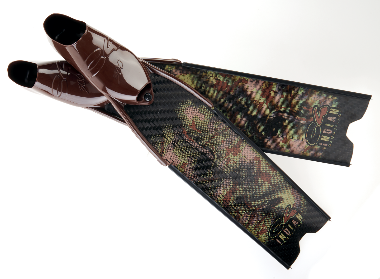 Pinne C4 in carbonio Indian