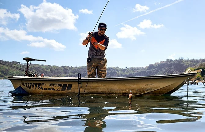 Deeper pesca dal kayak o dalla barca