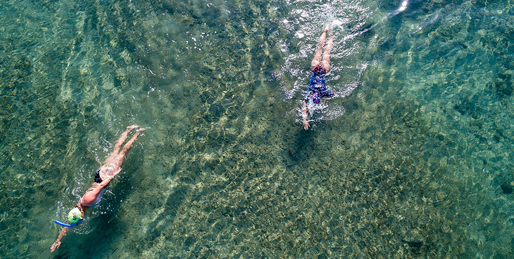Cuffia da nuoto in acqua libera