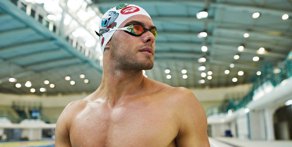 Cuffia nuoto da uomo