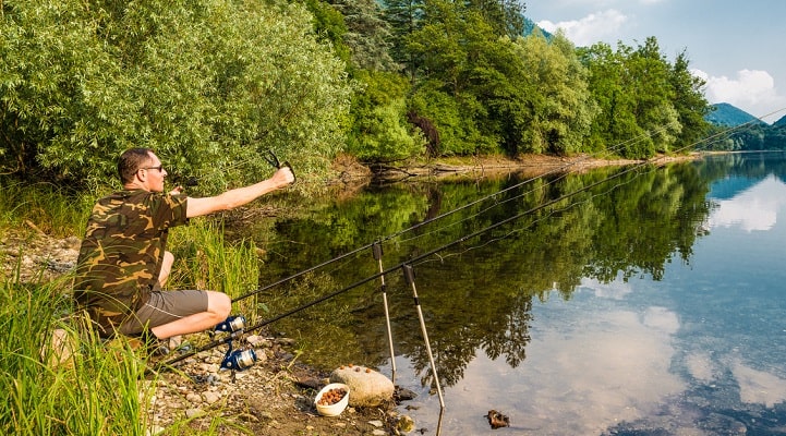 Pesca alla carpa Carpfishing