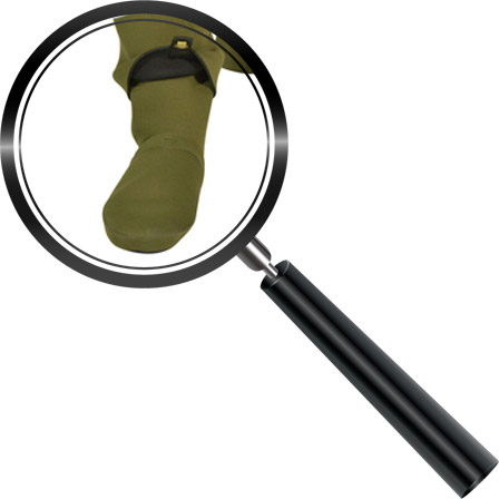 waders per belly boat