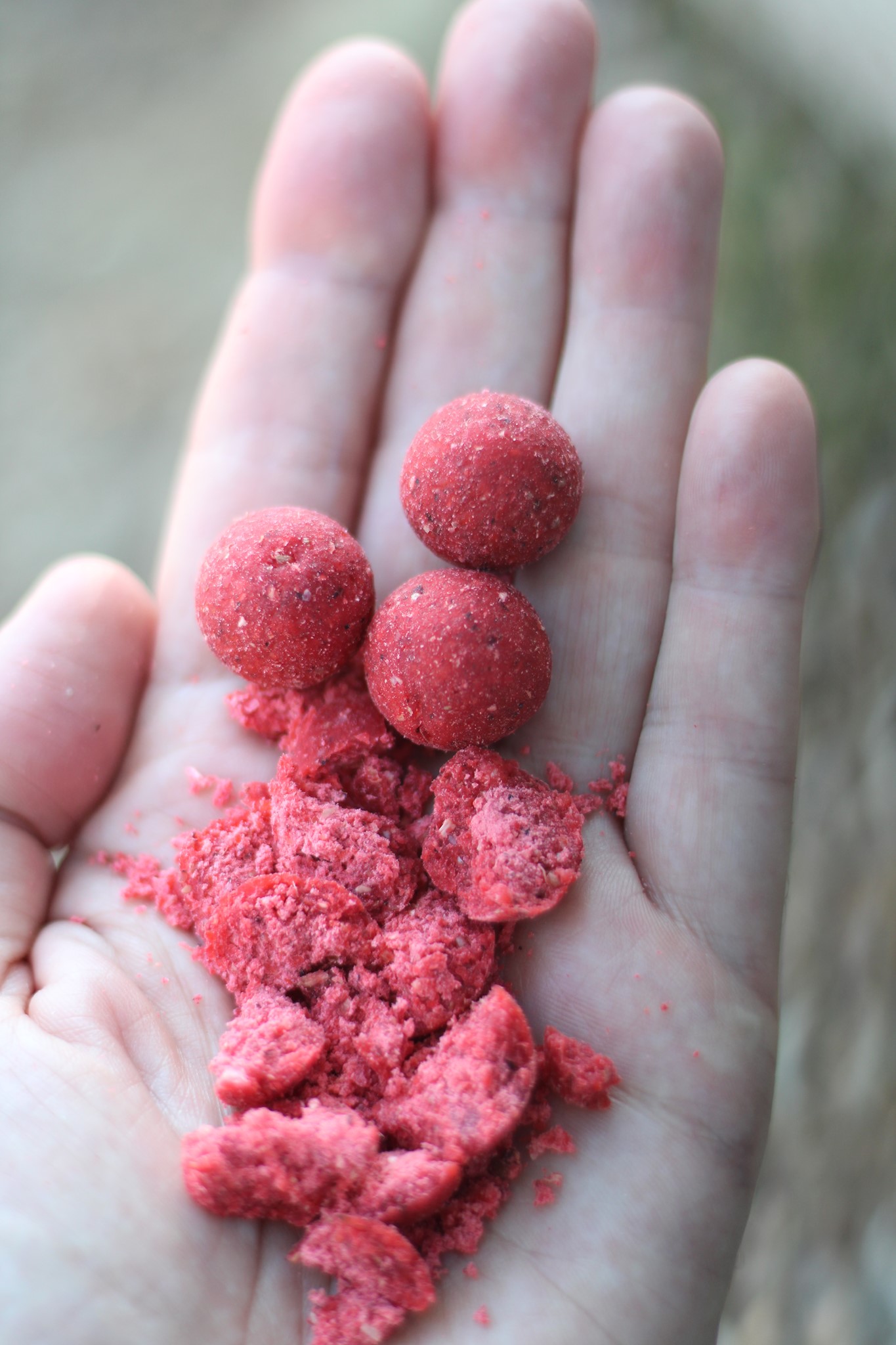 Boilies rosse