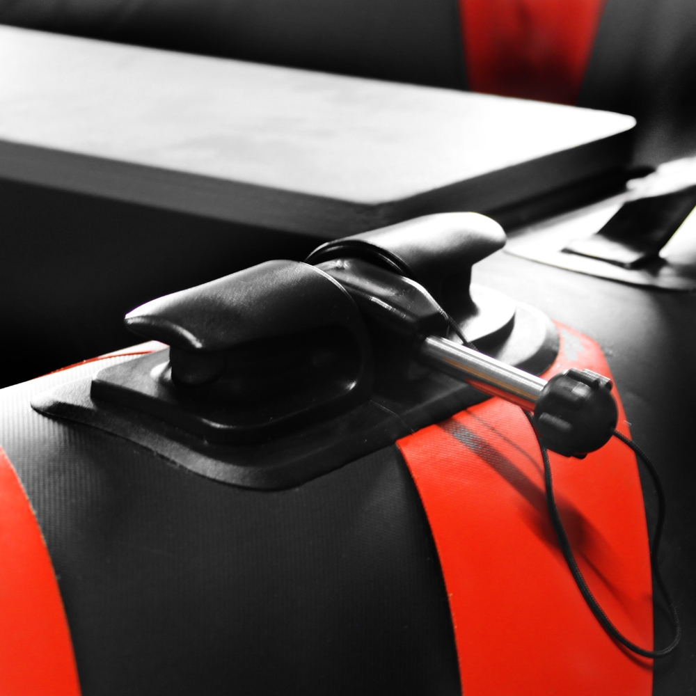 Supporto per remo gommone