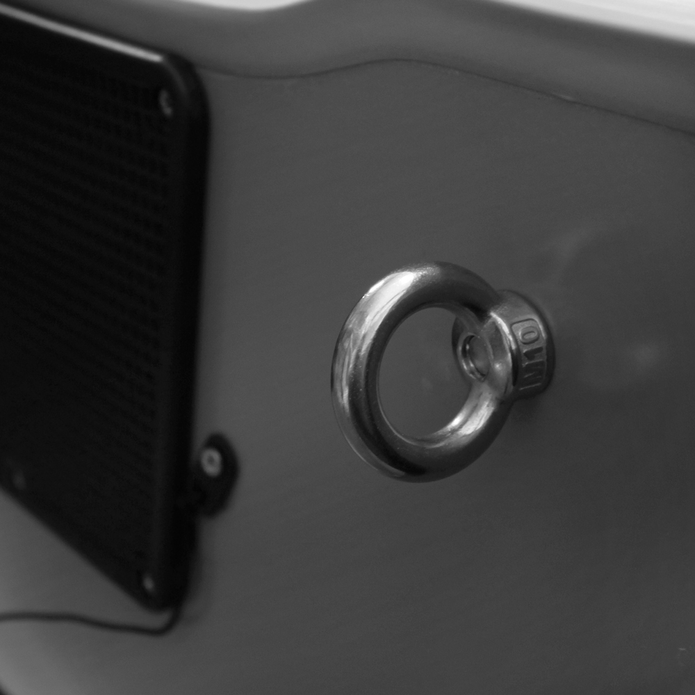 Anelli della piastra di poppa del gommone Cape Horn