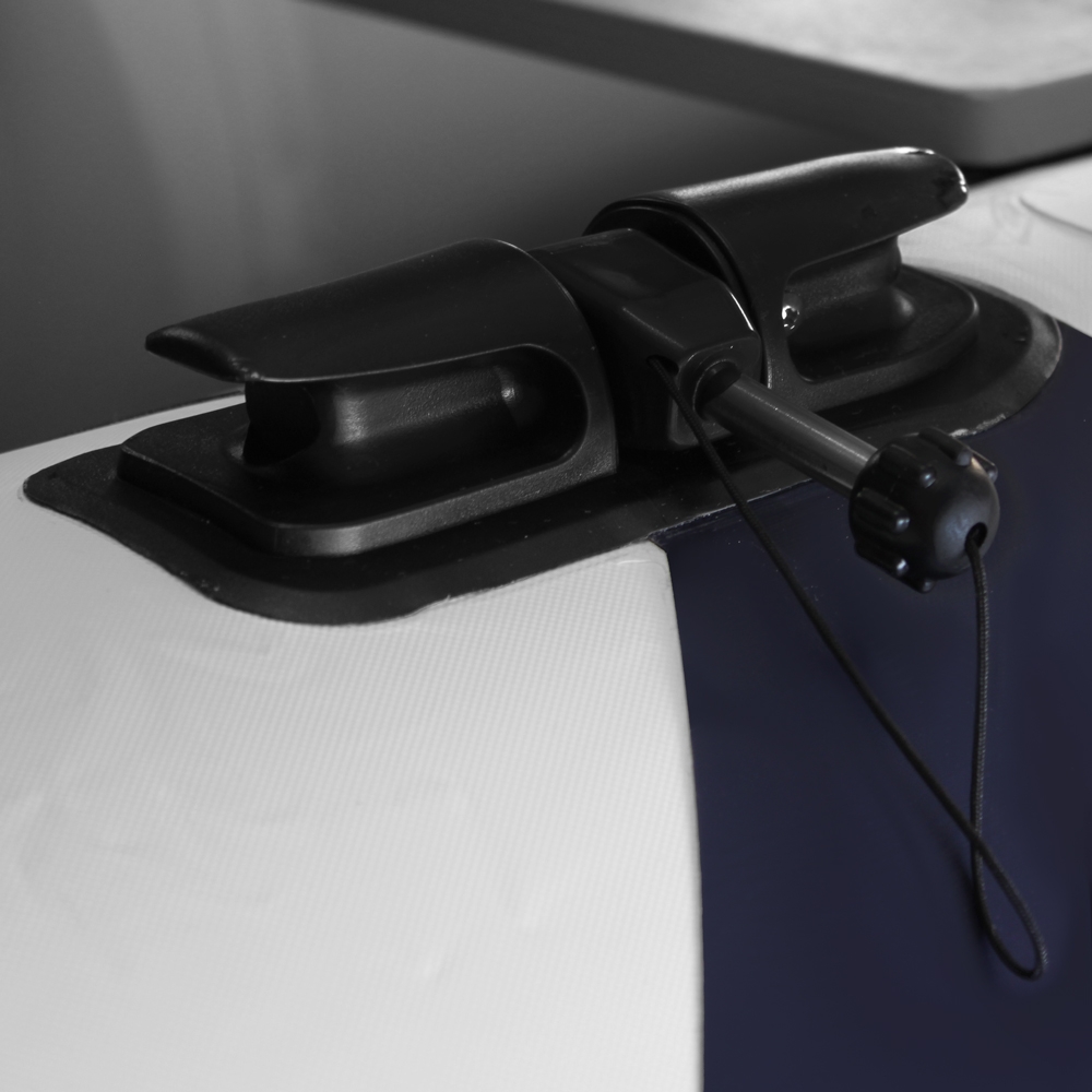 Supporto per remo gommone