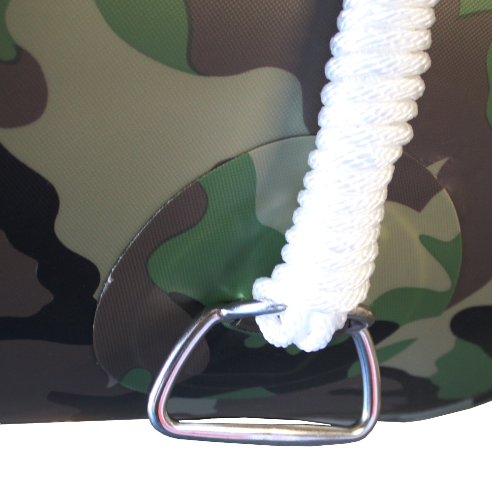 Anello anteriore con corda di traino