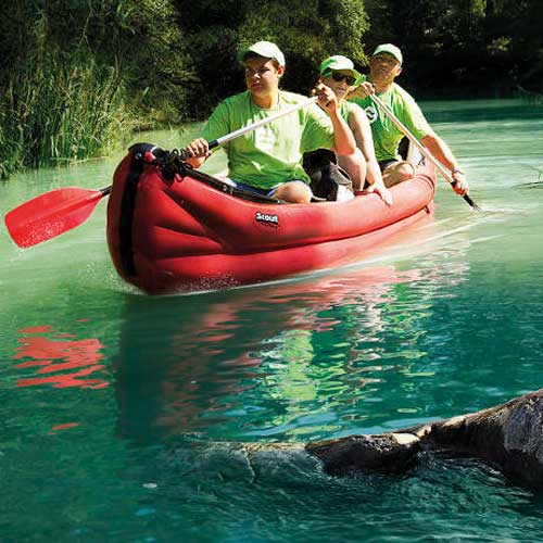 Gumotex Canoa Scout rando in acqua