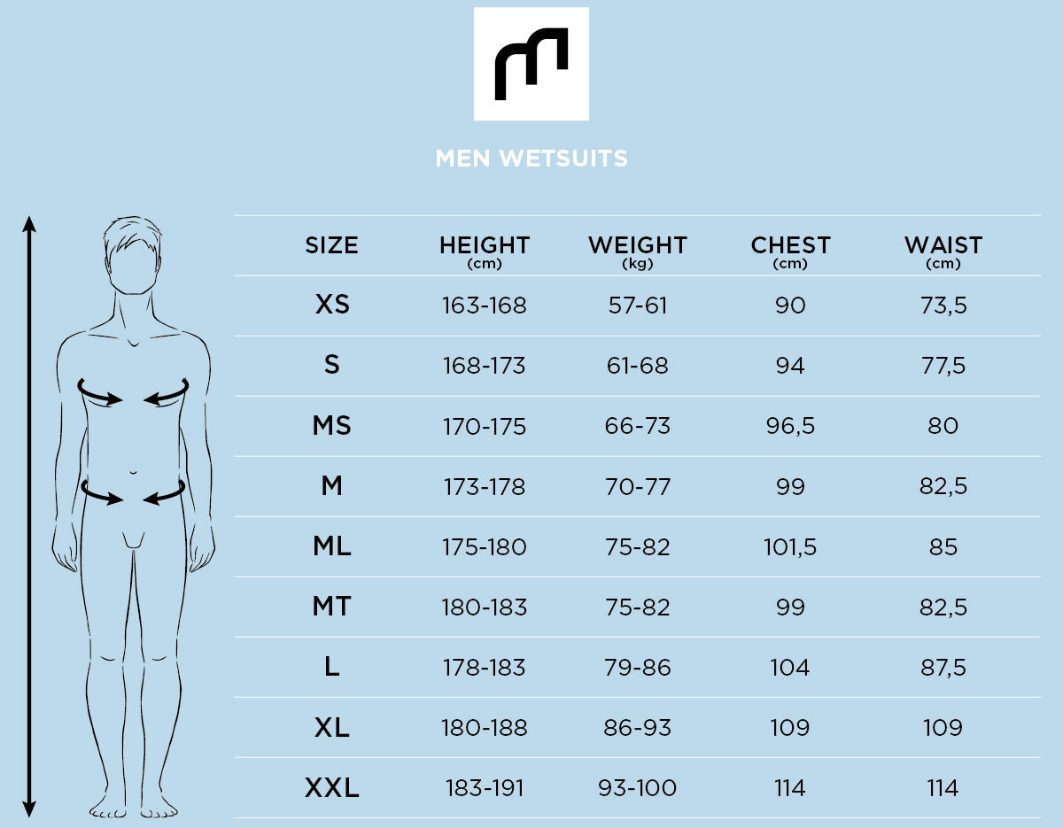 guida alle taglie MDNS