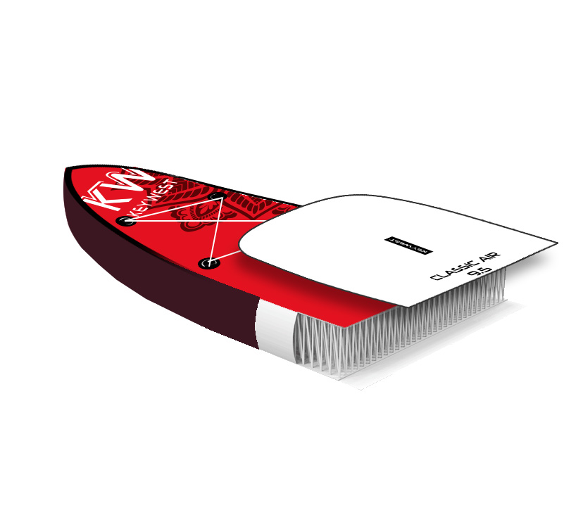 Costruzione stand up paddle gonfiabile Key West