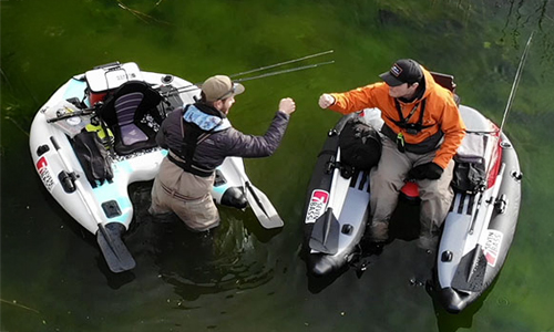 flatform e belly boat seven bass