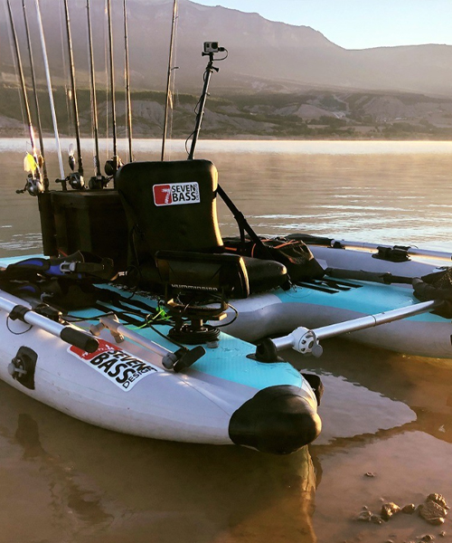 belly boat e accessori seven bass